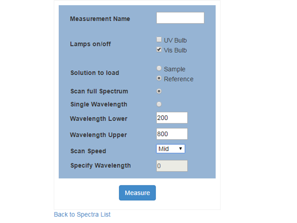 Spectrometer Controller